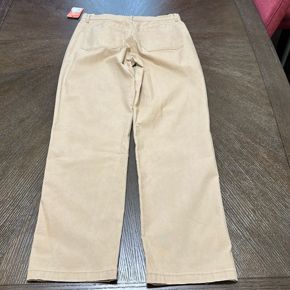 NWT Bass Outdoor Women's Stretch-Canvas Anywhere Pants, Irish Cream, Size‎ 8 - Picture 5 of 13
